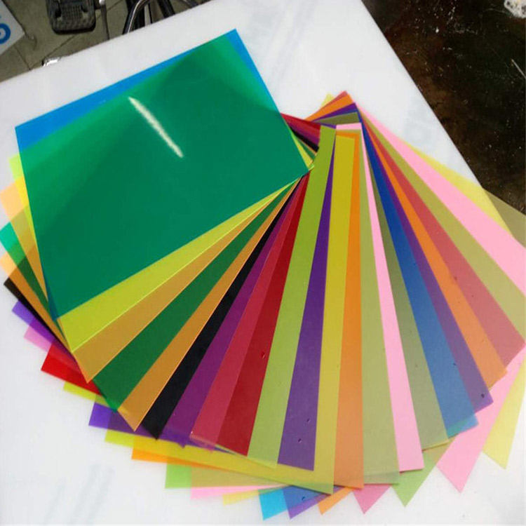  Wholesale Cheap 1mm Coloured Plastic PETG Sheet in Stock-003