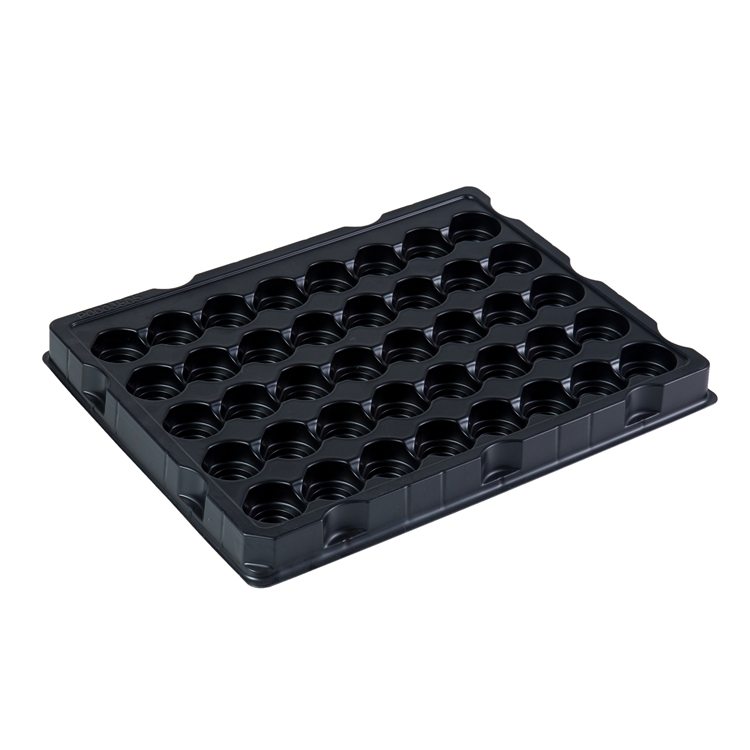  Plastic Black PP Rolls for Electronic Products Packaging Tray-002