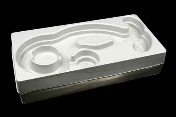 White HIPS Plastic rolls for Retail Product packagingTray