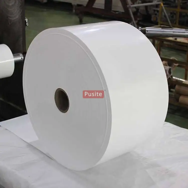 White HIPS Plastic Roll