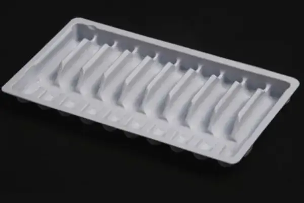 White HIPS Plastic rolls for Pharmaceutical and Health Product Packaging Tray